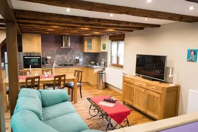 Image de maison de village alsacien