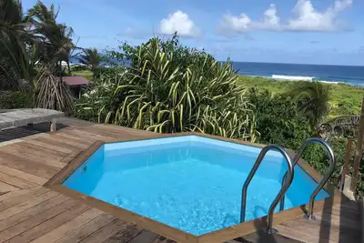 Image de Superbe Vue Mer Entre Le Moule Et Saint Francois