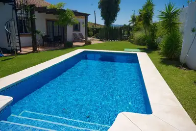 Image de Charmante villa Mijas isolée, piscine privée et jardins, emplacement paisible, Wifi