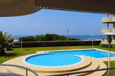 Image de Appartement avec accès direct à la plage et la piscine. 10 minutes du Porto.