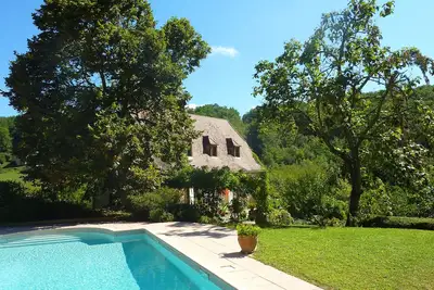 Image de Fabuleuse ferme avec piscine privée en Dordogne, France