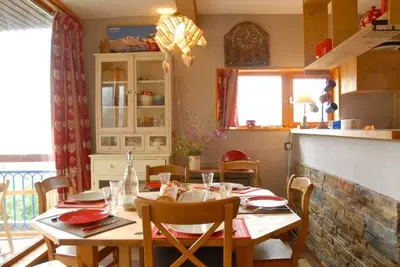 Image de Les Arcs 1800 : charmant appartement dans résidence