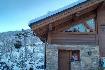 Image de Studio 2 personnes dans chalet 'Label Méribel'