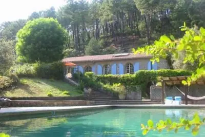 Image de Villa Pavloff piscine - sud de la France - Jolie vue sur  vallée - Cévennes