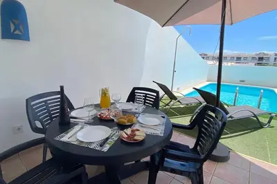 Image de Villa avec 2 chambres à Puerto Marina Rubicon avec piscine privée, assis et wifi
