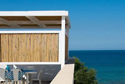Image de Maison immergée dans la mer