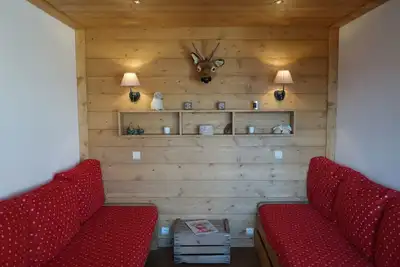 Image de Valmorel-Appart Renove (2 à 5pers)- Ski Au Pied- A 100m du Village - Classé 3 *.
