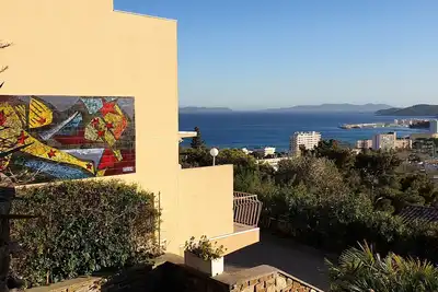 Image de Appartement 3* dans résidence calme avec grande piscine, terrasse sud, vue mer