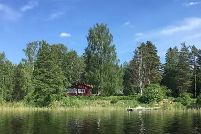 Image de Maison de vacances avec vue sur le lac à Bränntorp, Rejmyre, Östergötland / Södermanland