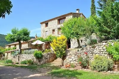 Image de Mas de Vilella Cottage. Piscine privée, terrain de football, barbecue, solarium, superbes vues