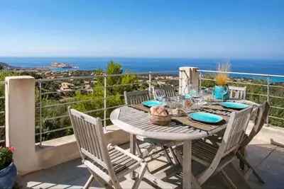 Image de Superbe Villa 6 pers. avec vue mer en Balagne