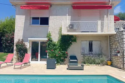 Image de Belle villa à Vence avec piscine privée animaux admis.