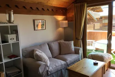 Image de Appartement élégant pouvant accueillir confortablement 5 personnes, au coeur des Carroz