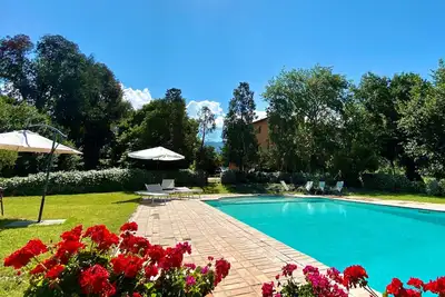 Image de Villa romantique de vacances avec piscine près de Rome, 8 pers.