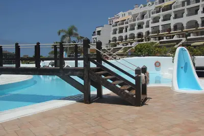 Appartement de 2 chambres en 4 * complexe Rocas del Mar, Costa del Silencio Tenerife