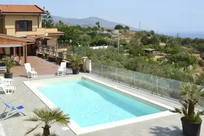 Villa Gemma di mare, près de Savoca.