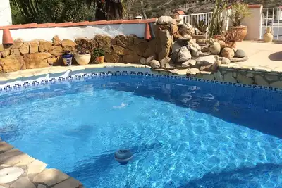 Image de Superbe maison avec piscine privée et vue magnifique juste à l'extérieur de Mojacar