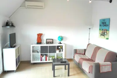 Image de Appartement central avec terrasse et vue sur Barcelone