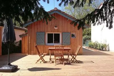 Image de Ô'3 - Maison Bois - 150m plage Bassin - 50 m commerces - 300m² jardin clos