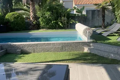 Image de Villa tout confort avec piscine chauffée à Capbreton, classée 4 étoiles