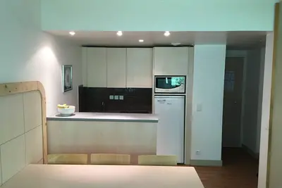 Image de Convivial et familial, appartement de 2 chambres, 5 couchages confortables et très près des pistes