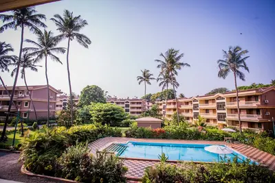 Image de Appartement meublé à Candolim Goa avec piscine et le jardin