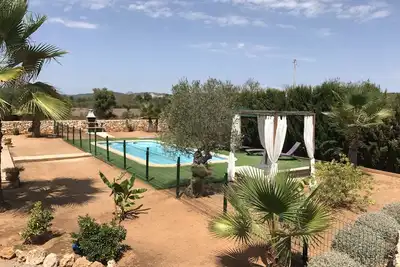Belle Villa Avec Piscine PRIVÉE À 20 Minutes De La Plage \"Es Trenc\"