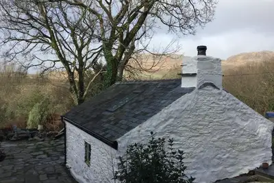 Image de Chalet original pour deux près du sentier côtier à Borth y Gest