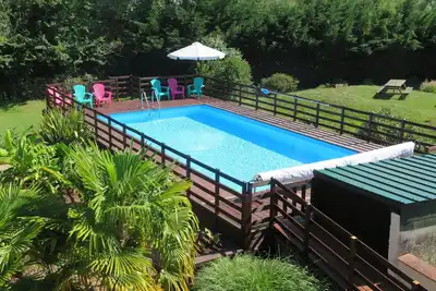 Image de Magnifique gîte avec grand jardin privé, piscine pour des vacances parfaites!