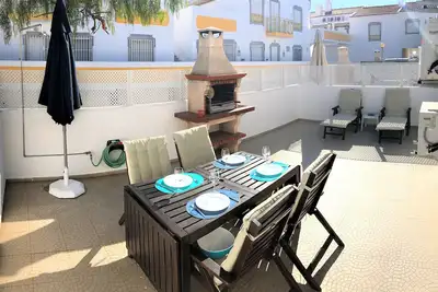 Image de Appartement à 250 mètres de la plage d'Altura avec terrasse, climatisation et Internet