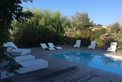 Image de Villa avec piscine Chauffee à 150 m de la plage sur le Golfe de Pinarello