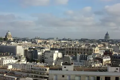 Vue panoramique, Paris Quartier Latin, 4\/5 pers. 100m2, balcon