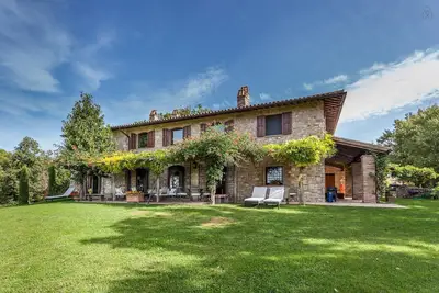 Image de Maison de luxe avec piscine, vue imprenable sur Todi, jusqu'Ă 11 lits