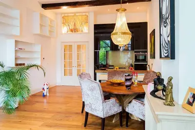 Image de luxuery demeure dans le centre-ville d'Amsterdam