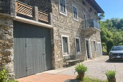 Image de Ferme dans Klavze, Most na Soci, Primorska, Slovénie - Situation calme