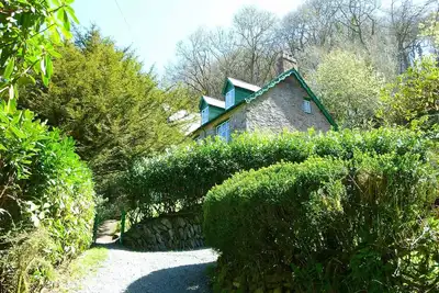 Grande maison d'époque située dans l'ancienne forêt dans le parc national d'Exmoor près de Lynmouth