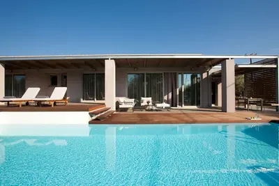 Image de Kozanitis Brand New Exclusive Villa With Pool Private (Agrikies Villas)