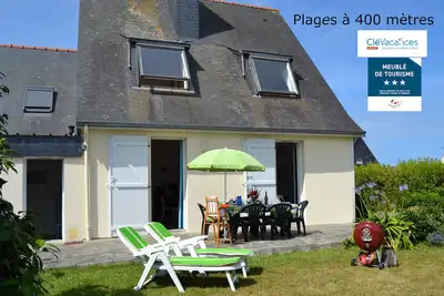 Image de Saint Malo plages à 400 m, quartier résidentiel calme, jardin, wifi, commerces