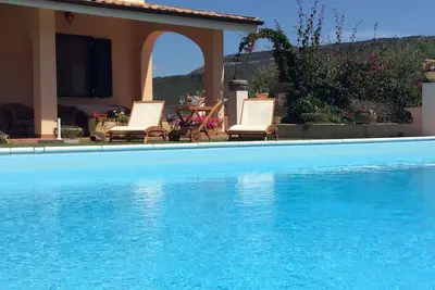 Image de Maison de vacances Alghero: Villa Relax avec piscine privée et vue panoramique