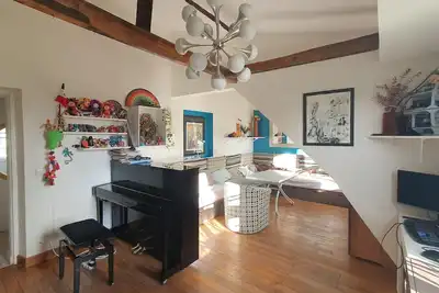 Image de Appartement familial de 130 m² - dernier étage, rue très calme du Quartier Latin