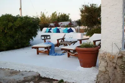 Lampedusa: villa en bord de mer dans un quartier résidentiel