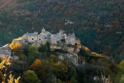 Image de Gîte 3*** très bien équipé à Cantobre avec une vue inoubliable sur la vallée
