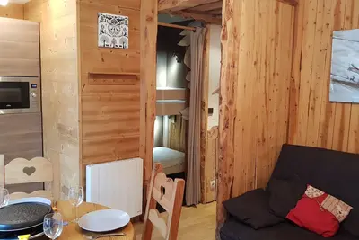 Image de Val Thorens - 2300 m - T1 bis 29 m2 skis aux pieds