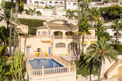 Image de Villa Don Ernesto à Moraira avec piscine privée vue panoramique sur la mer Wifi