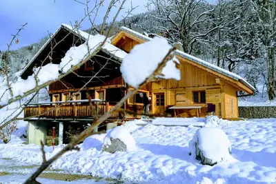 Image de Chalet individuel situé à 400 m de la télécabine de La Panthiaz (Braitaz)