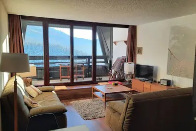 Image de Gd studio 38m2, tt comfort, bien équipé, balcon10m2 au pied des pistes.