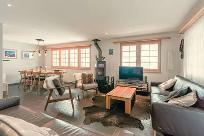Image de Appartement moderne, vue imprenable sur l'Eiger, à proximité du téléphérique