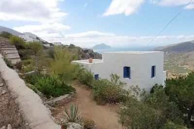 Image de Amorgos : île du Grand Bleu, belle maison cycladique