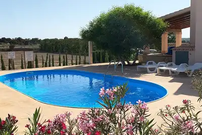 Image de Casitas à 1 km d'Es Pujols et de ses plages. Environnement rural moderne.