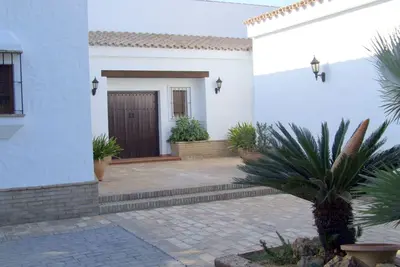 Image de Casa Encinar. Rustic-style beach house. Beach 500m
